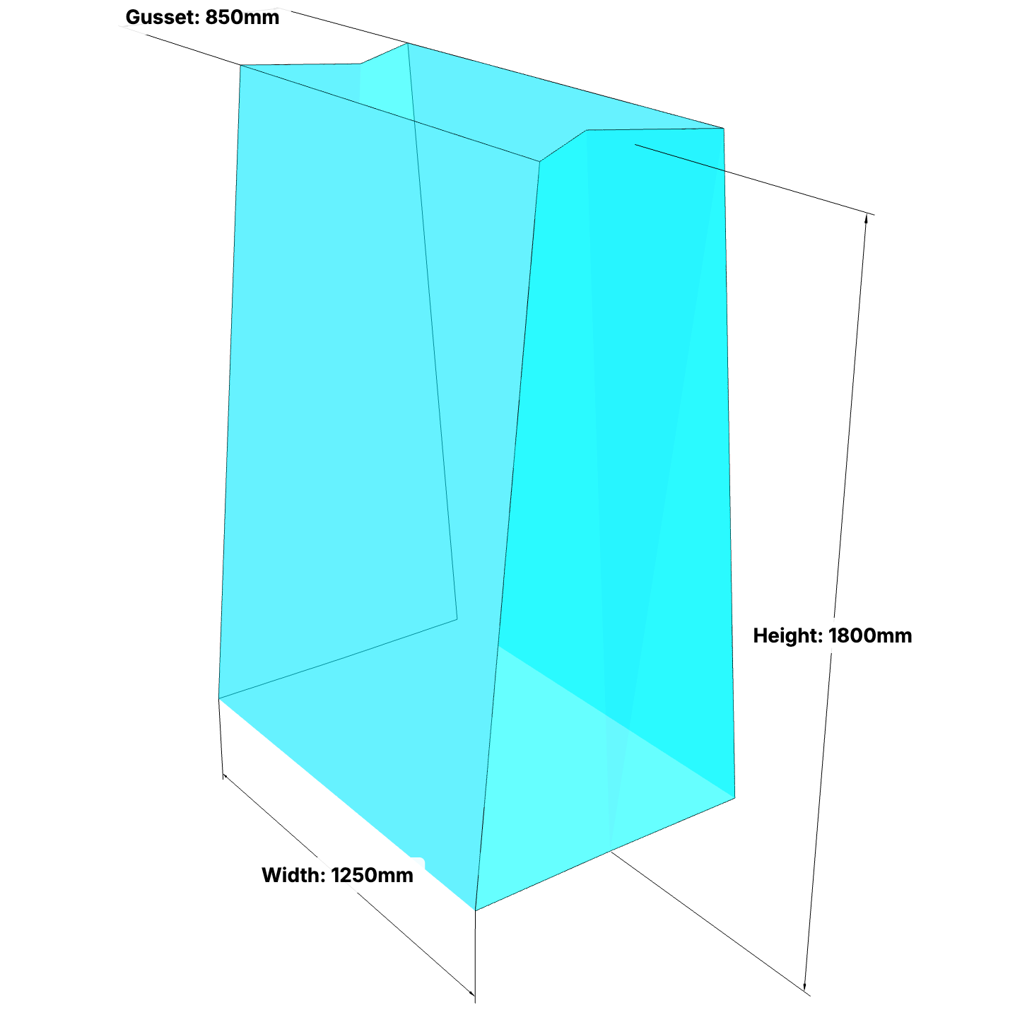 Daubert Cromwell Premium MetalGuard® VCI Gusseted Poly Bags | Various Sizes & Volumes