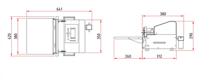 ValVac 350 M Air Vacuum Sealer - Sealing Length 350mm