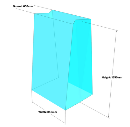 Daubert Cromwell Premium MetalGuard® VCI Gusseted Poly Bags | Various Sizes & Volumes