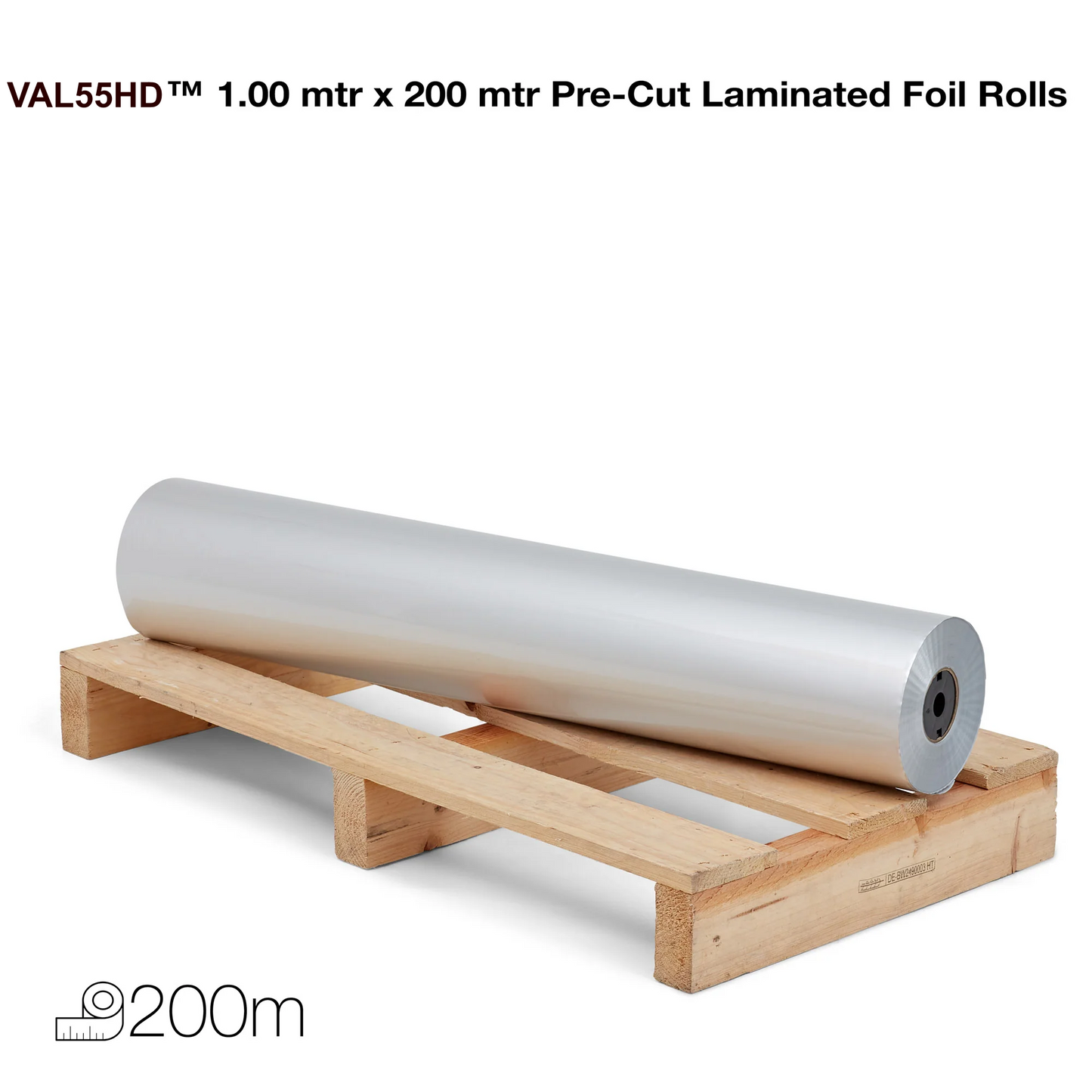 Barrier Foil Rolls VAL55HD Moistop Rolls | Pre-Cut Log Rolls | 1.25mtr, 1.25mtr or 1.5mtr Width x 200mtr Linear