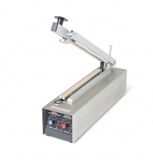 Hawo HPL 300  BMS Table Top Heat Sealer | Professional Table Top Impulse Bar Sealer for Polythene Based Packaging | Standalone Sealing Machine + Optional Spare Parts & Accessories
