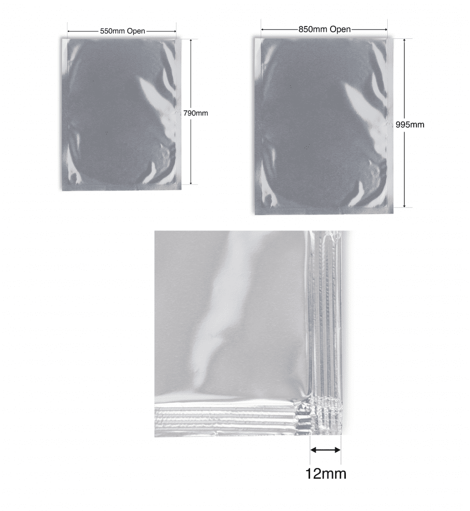 Barrier Foil Bags 